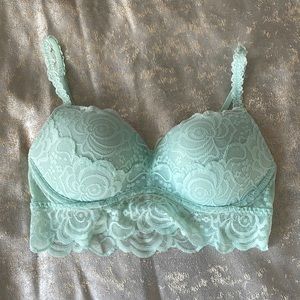 Victoria’s Secret pink lace bralette